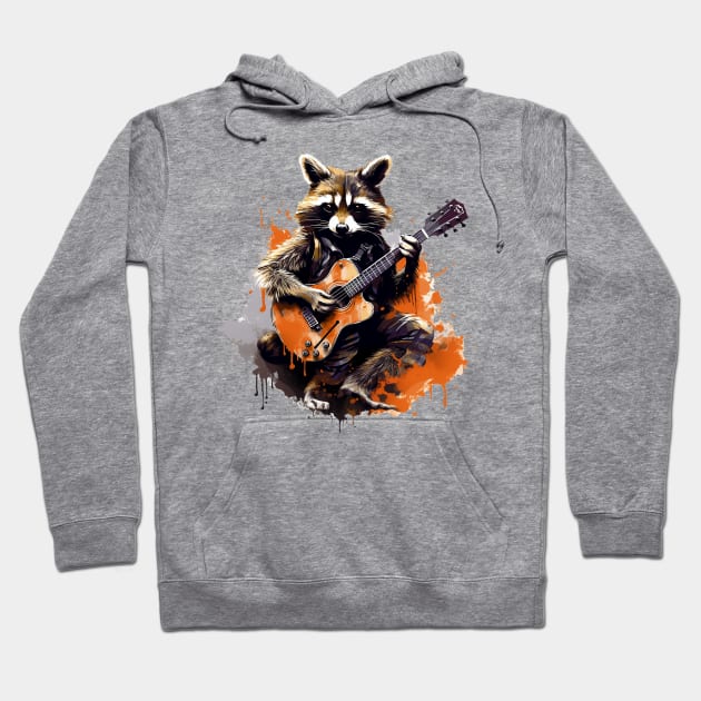 raccoon Hoodie by lets find pirate